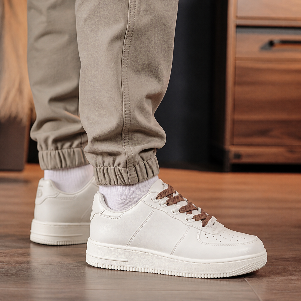 VitaLuxe – Relaxed Cargo Joggers with Drawstring Waist - Souliia