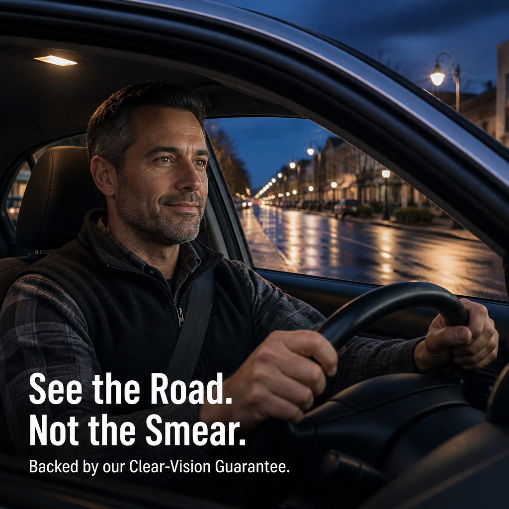 VividShield — Strip Invisible Oil Film and See Past Headlight Glare at Night - Souliia