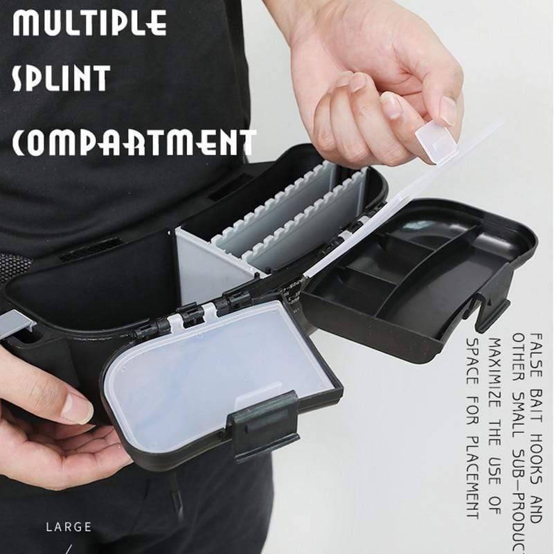 Waist Bag for Fishing Gear with Storage Compartment - Souliia