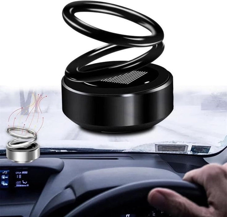 Přenosný kinetický molekulární ohřívač — Design s rotujícím prstencem pro ohřev