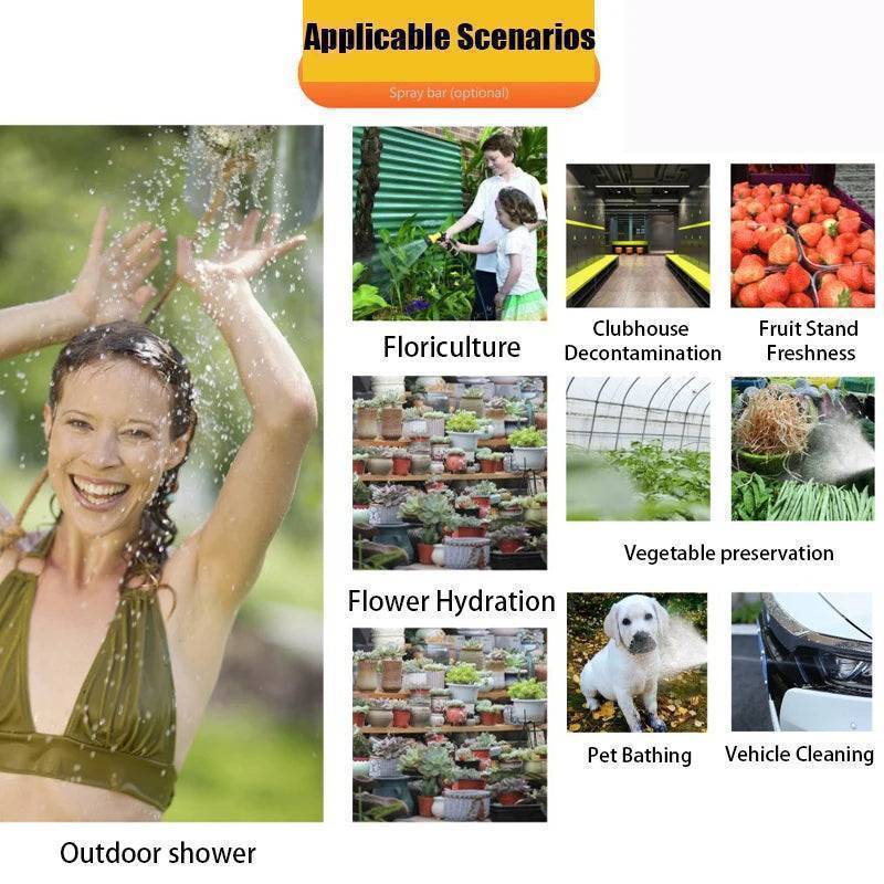 Self-Contained Outdoor Shower for Camping – No Electricity Required - Souliia