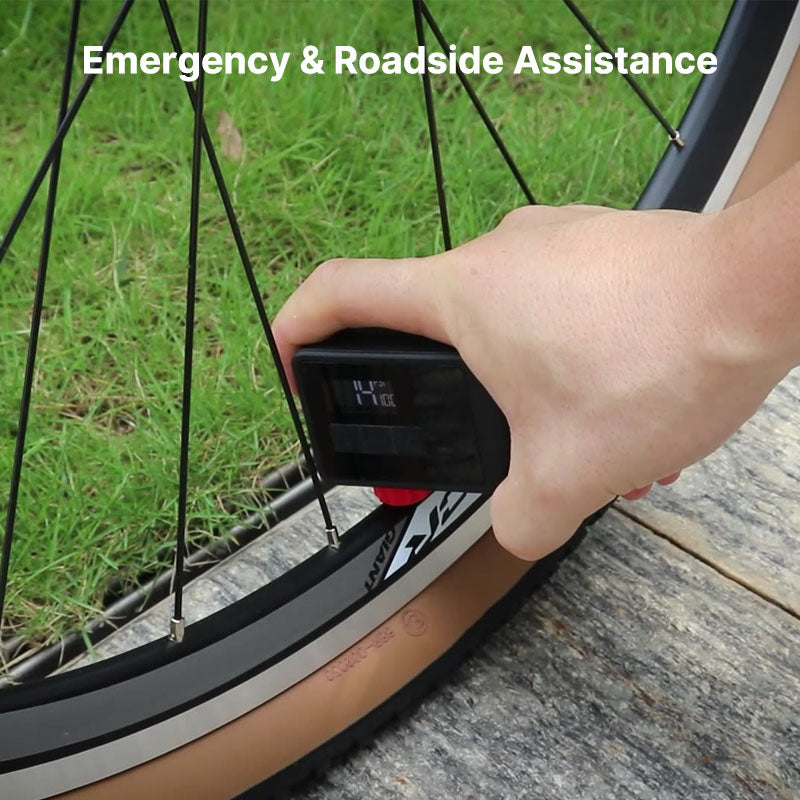 USB-C Bicycle Pump with Quick Inflation Feature - Souliia