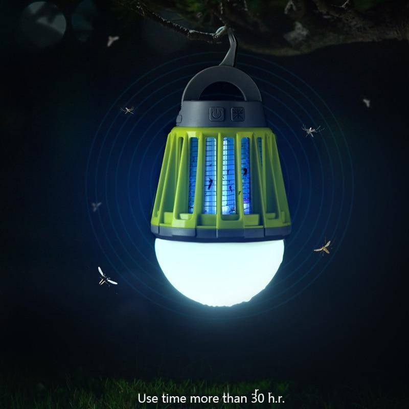 Piège à moustiques et lanterne LED rechargeables avec USB – Design 2-en-1 - Souliia