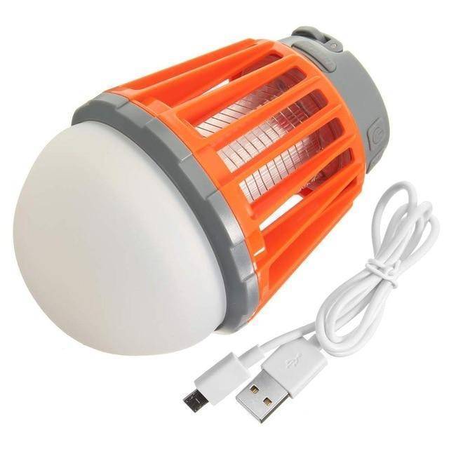 Piège à moustiques et lanterne LED rechargeables avec USB – Design 2-en-1 - Souliia