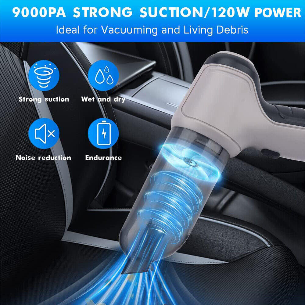 Powerful Cordless Handheld Vacuum — Long-Lasting Battery