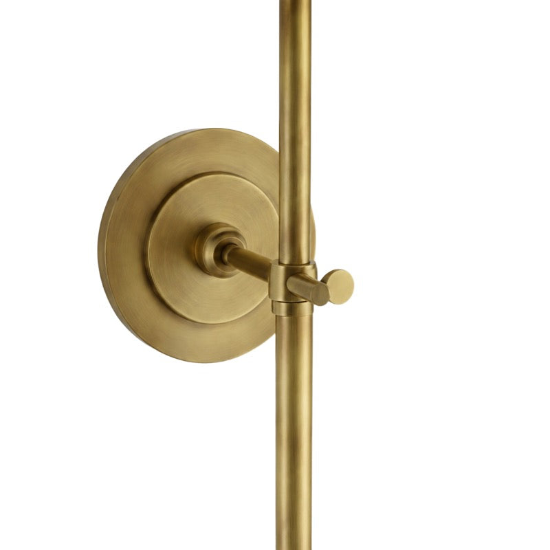 Rowan Classic Fabric Shade Wall Sconce Elegant Style - Bedroom Bedside Lighting | Souliia