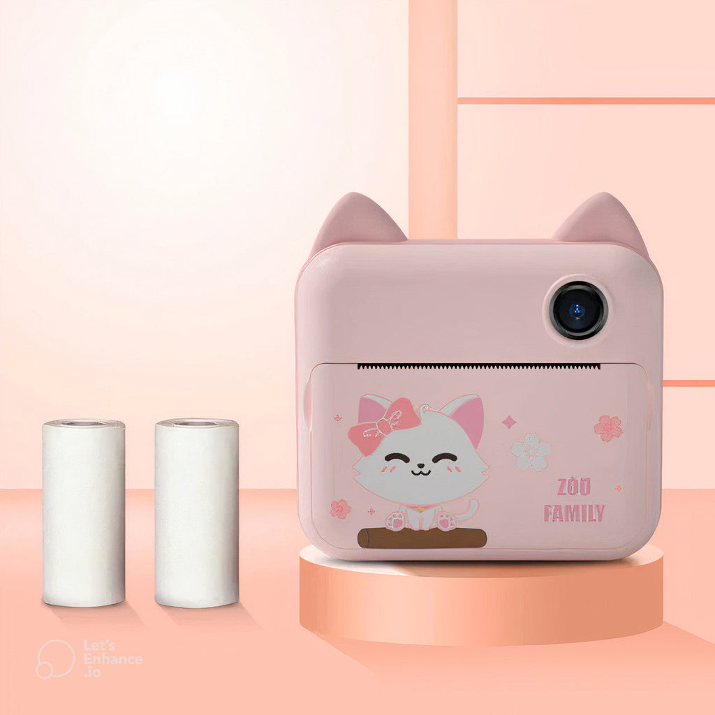 Kids’ Instant Print HD Camera — Simple Photo Capture & Printing
