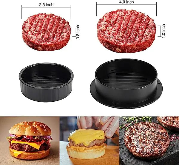 3-in-1 Burger Press for Stuffed, Regular & Slider Patties