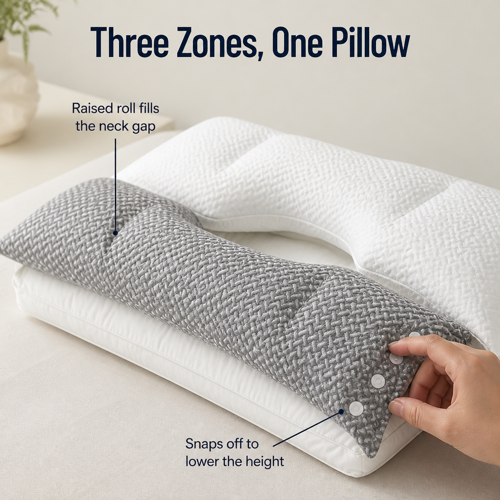 VersaRest — Cradle Your Neck and Wake Up Without the Morning Stiffness - Souliia