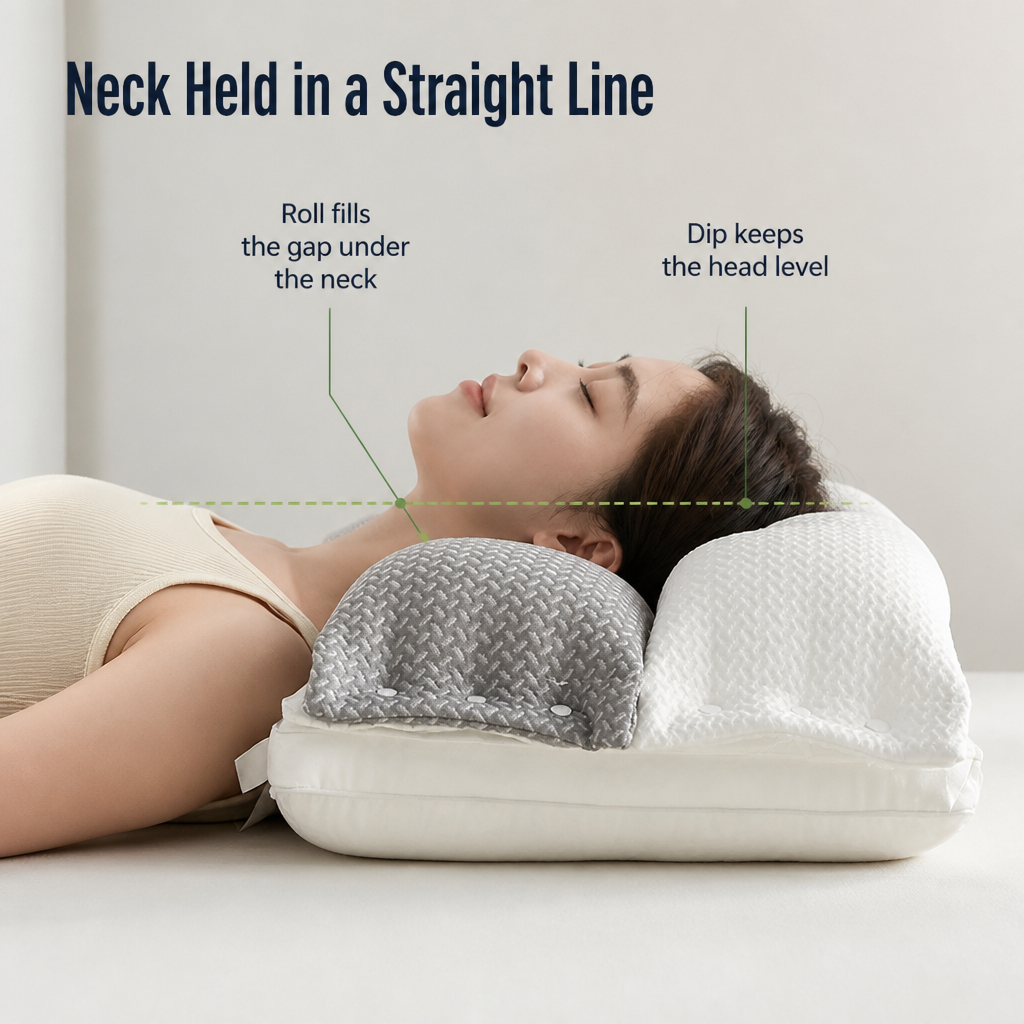 VersaRest — Cradle Your Neck and Wake Up Without the Morning Stiffness - Souliia