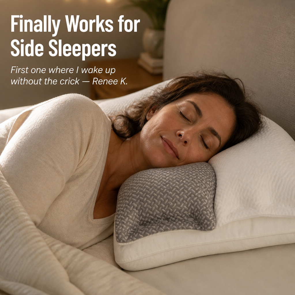 VersaRest — Cradle Your Neck and Wake Up Without the Morning Stiffness - Souliia