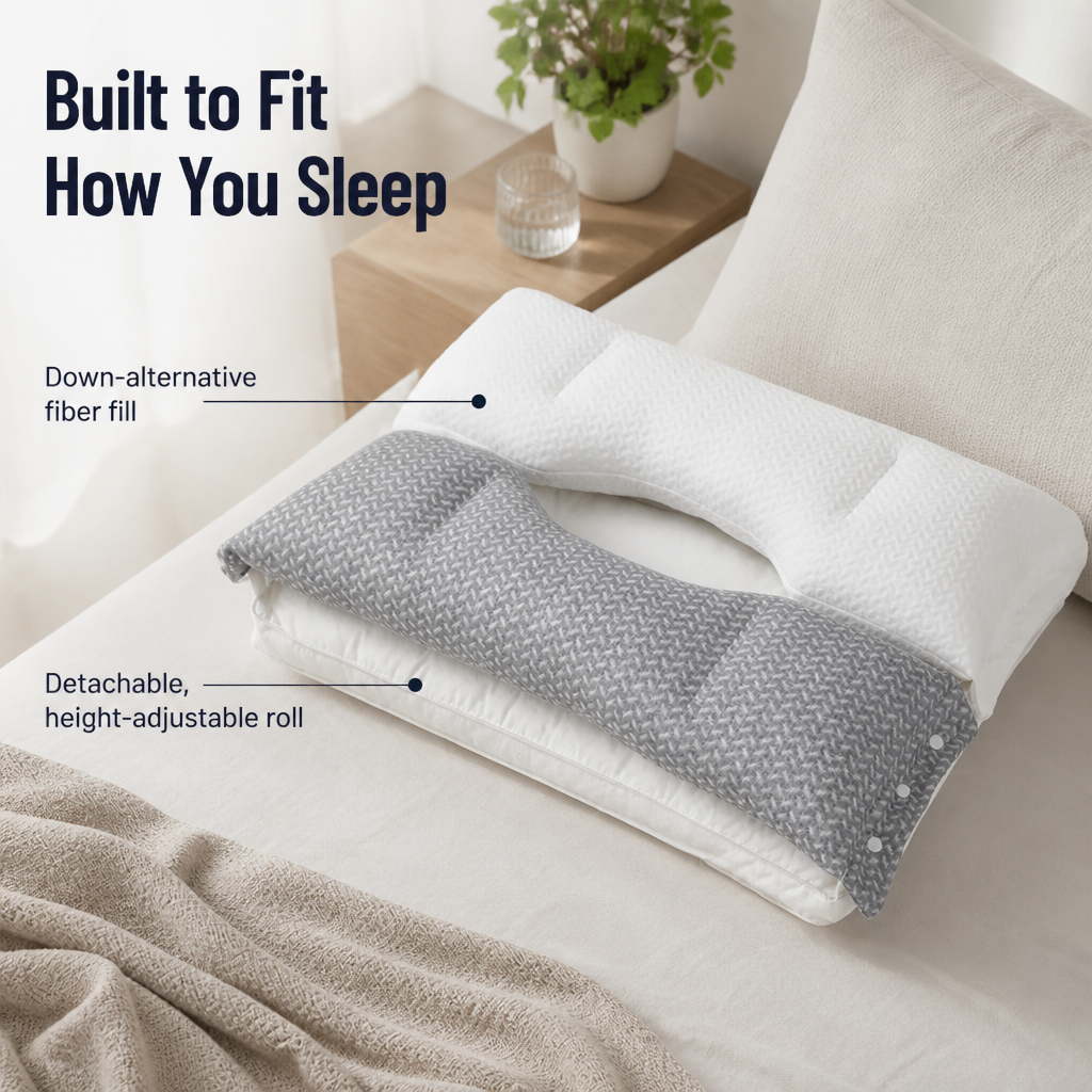 VersaRest — Cradle Your Neck and Wake Up Without the Morning Stiffness - Souliia