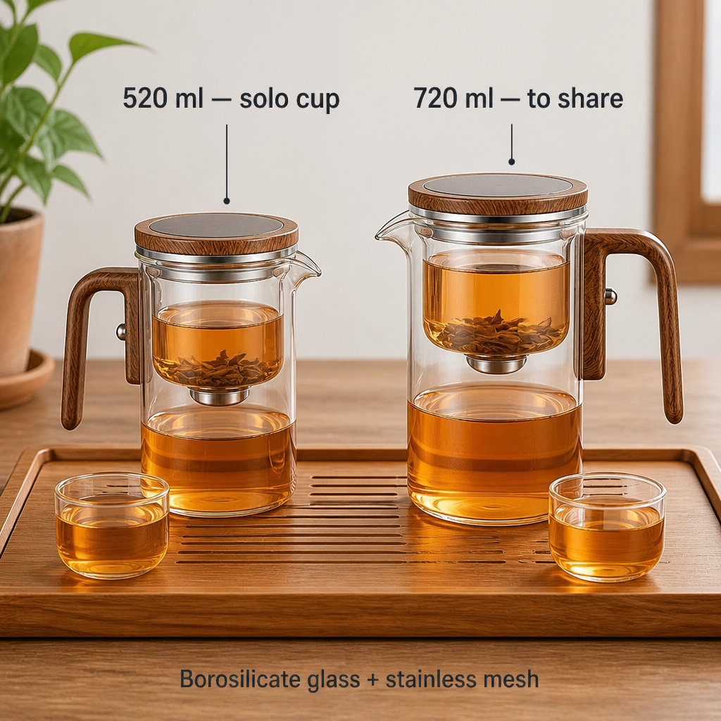 Serenaya — Press Once for Smooth, Clean Tea With No Bitter Aftertaste - Souliia
