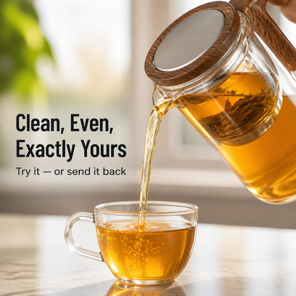Serenaya — Press Once for Smooth, Clean Tea With No Bitter Aftertaste - Souliia