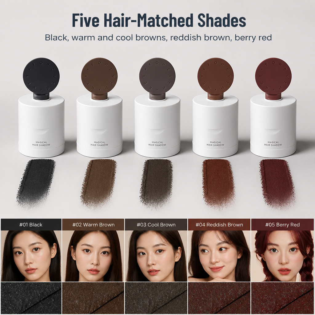 VivaRoot Hair Sculptor — Press On Fuller Roots & Sharper Brows in Seconds, No Smudging - Souliia