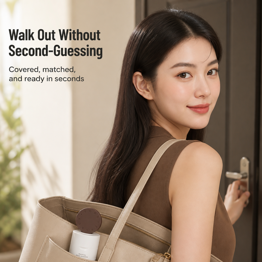 VivaRoot Hair Sculptor — Press On Fuller Roots & Sharper Brows in Seconds, No Smudging - Souliia