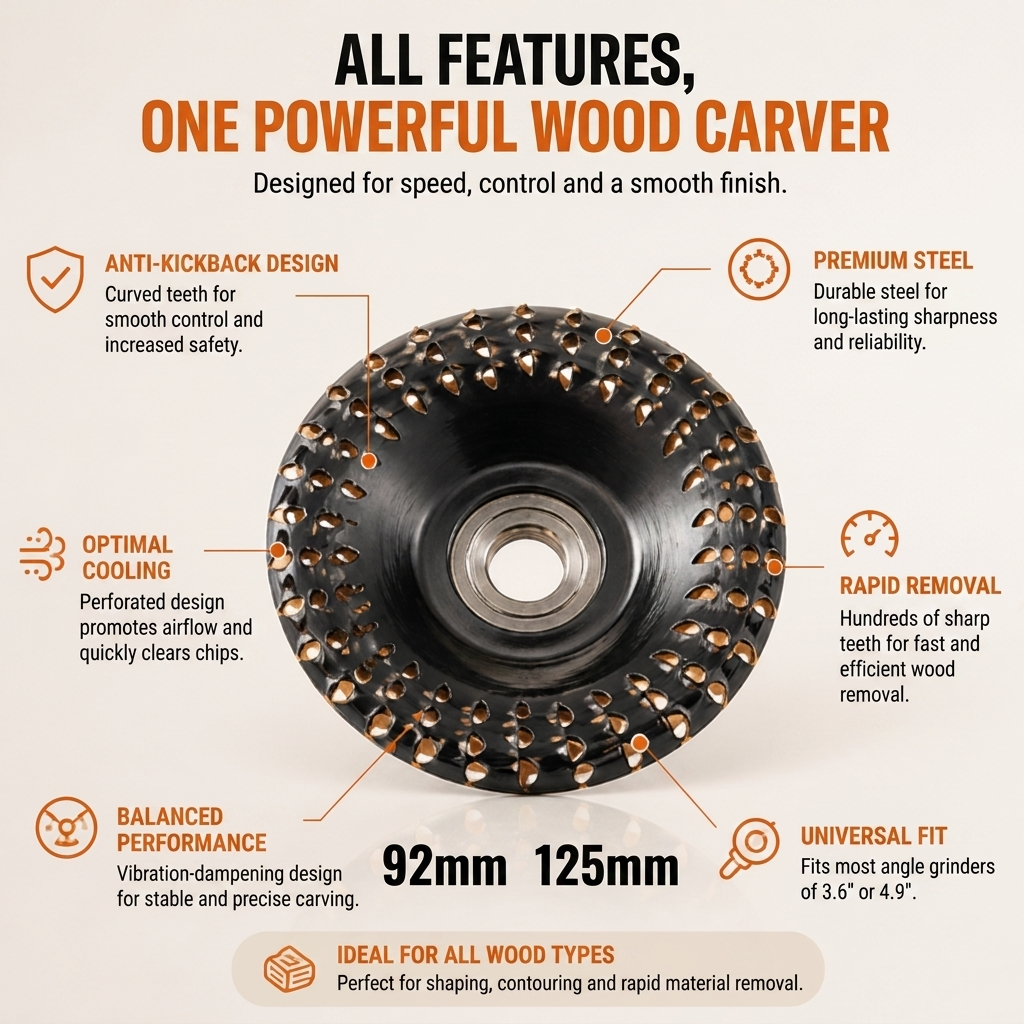 SculptPro — Unleash Lightning-Fast, Flawless Wood Carving Every Time - Souliia