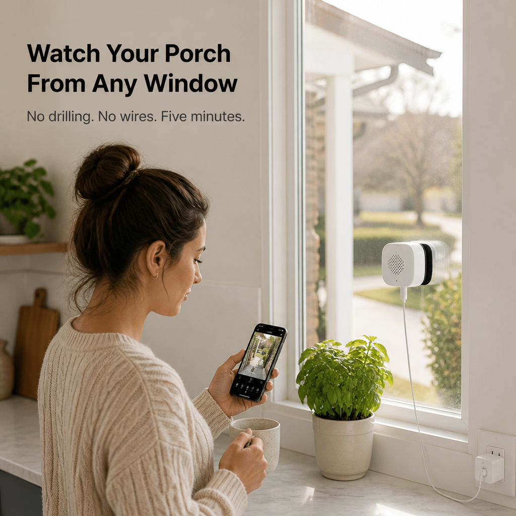 VigilanceEye — Stick It to Any Window and Watch Your Porch in 5 Minutes - Souliia