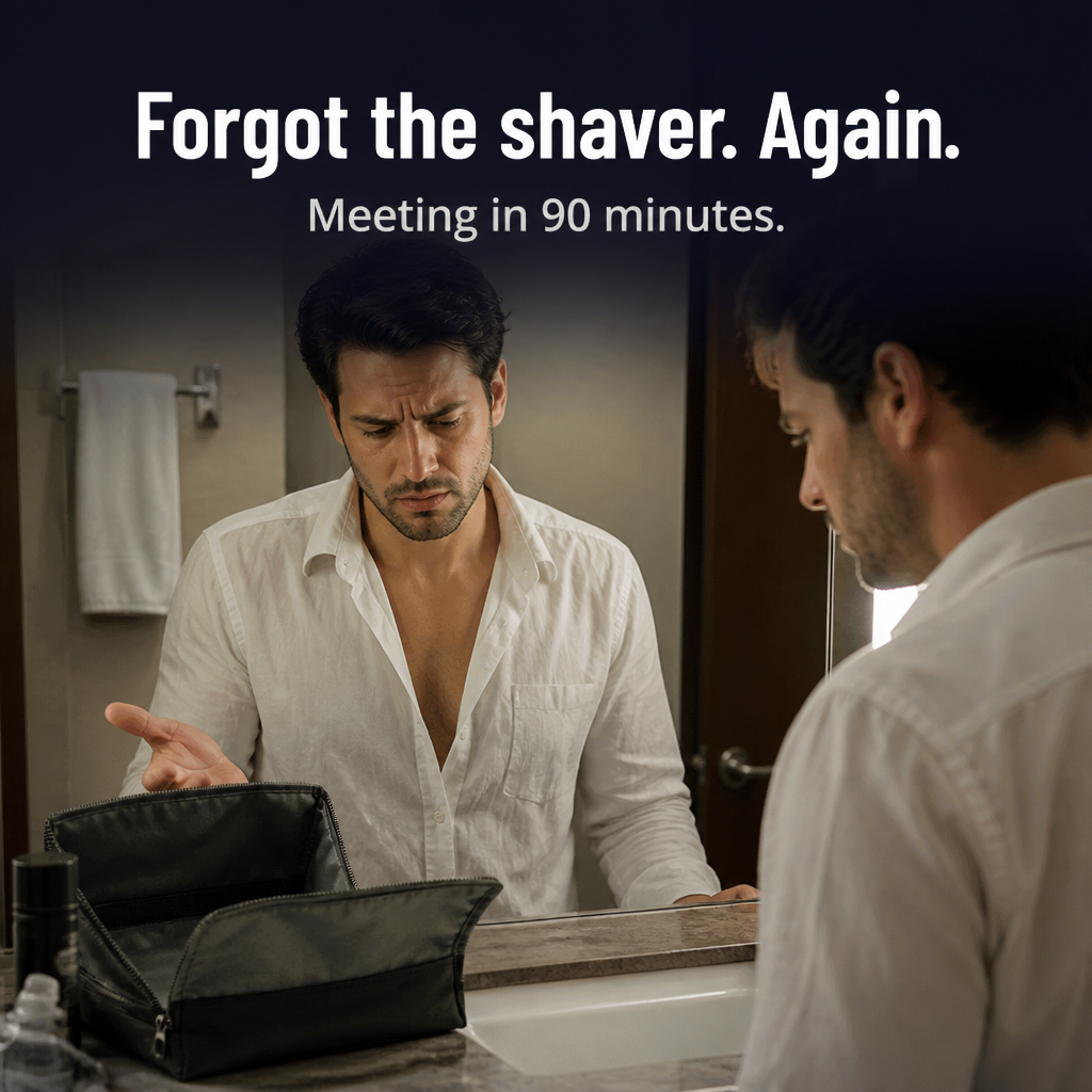 VeloTrim — Tame Stubble in 5 Minutes With a Pocket-Sized Capsule Shaver - Souliia