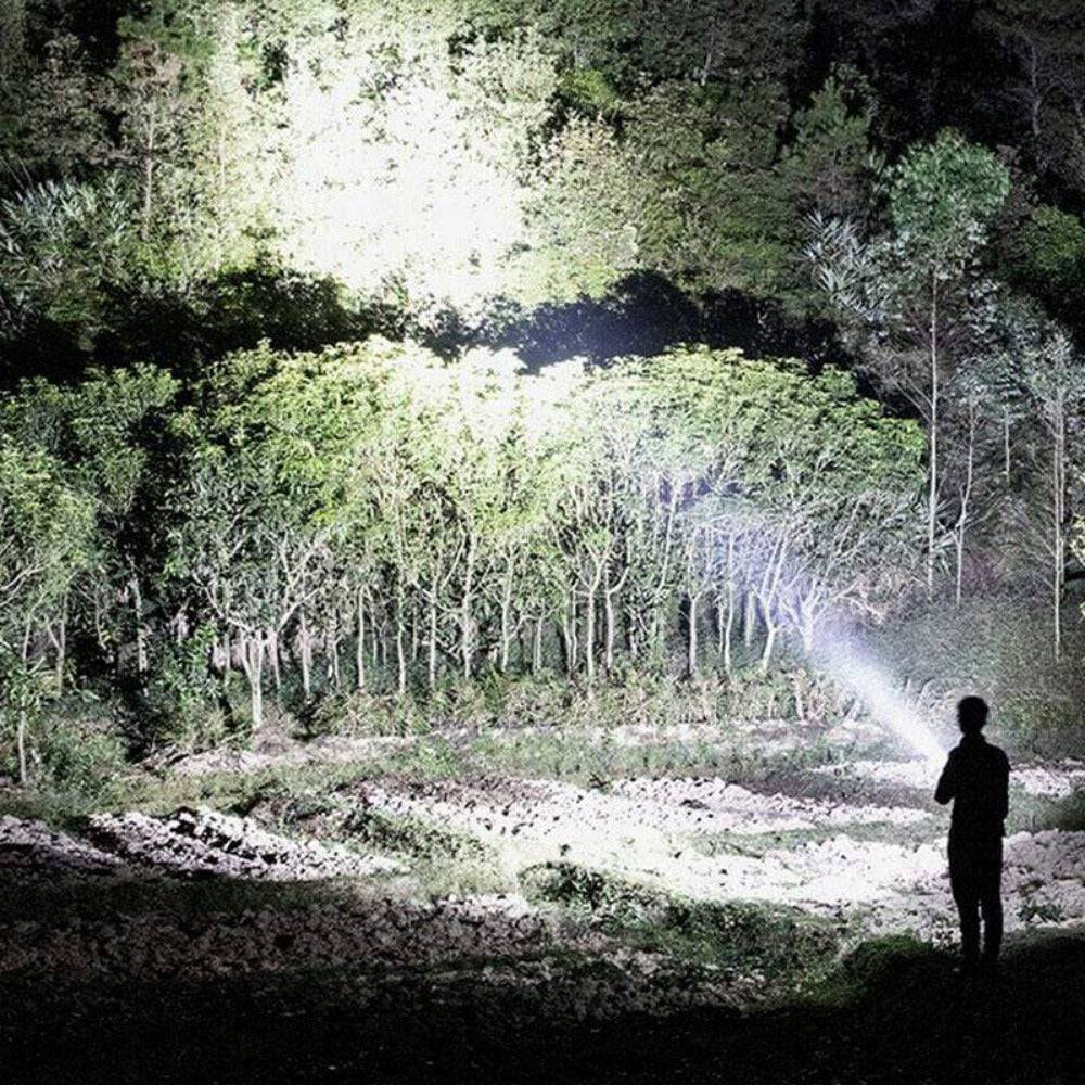 Dobíjecí LED svítilna se 4 režimy pro venkovní použití - Souliia