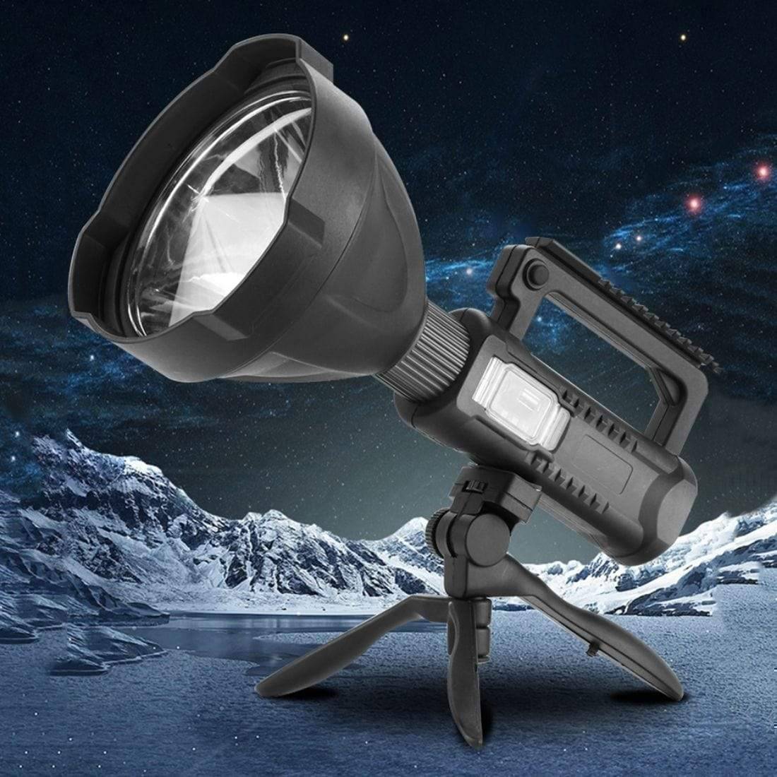 Dobíjecí LED svítilna se 4 režimy pro venkovní použití - Souliia