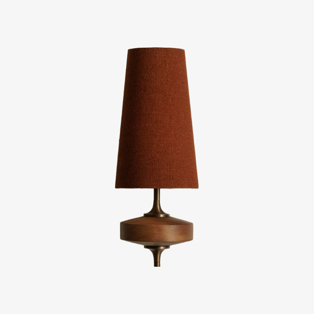 Rowan Retro Fabric Shade Wall Sconce – Classic Fabric Lighting For Bedroom | Souliia