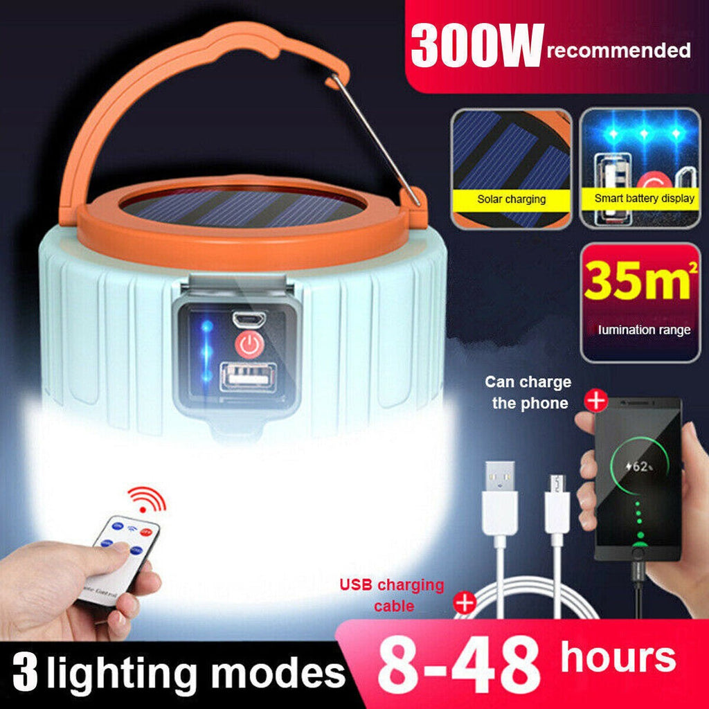 Lanterna da campeggio da 1500 lumen — Illuminazione a 360° dell'area circostante