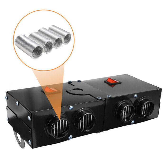 500W 12V draagbare elektrische autoverwarming — ontdooier en interieurverwarmer