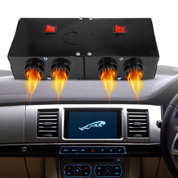 500W 12V draagbare elektrische autoverwarming — ontdooier en interieurverwarmer