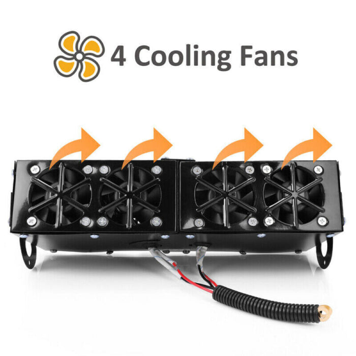 500W 12V draagbare elektrische autoverwarming — ontdooier en interieurverwarmer
