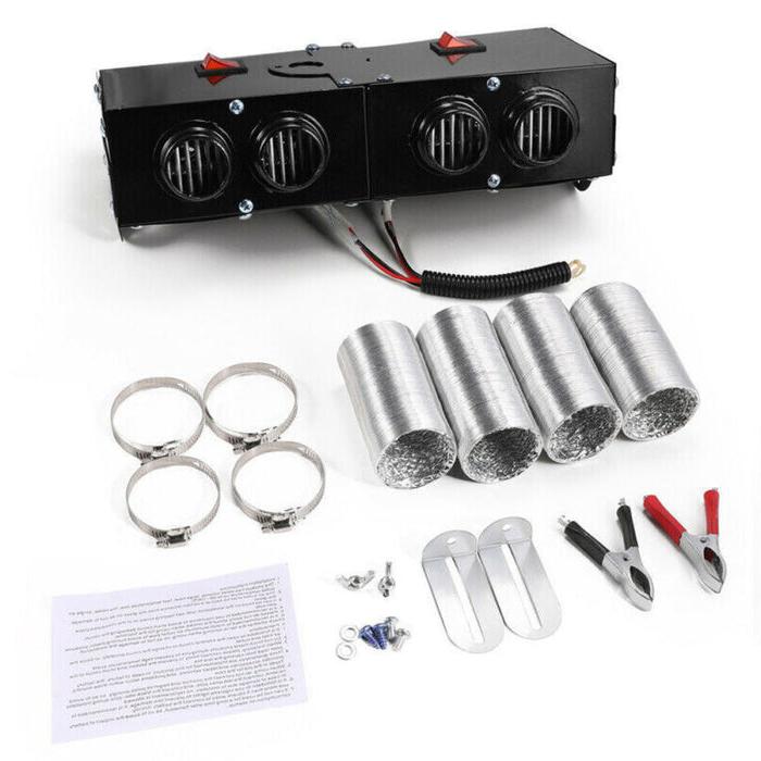 500W 12V draagbare elektrische autoverwarming — ontdooier en interieurverwarmer