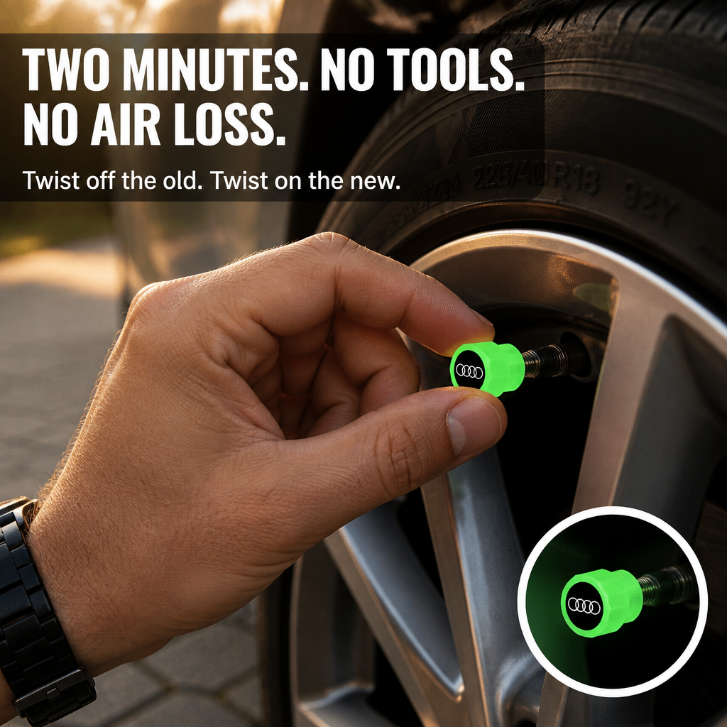VivaDrive — Glow Your Wheels With Your Car's Exact Logo, No Batteries - Souliia
