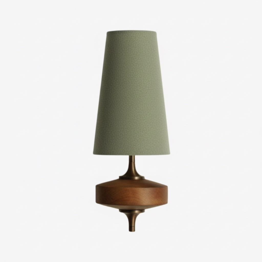 Rowan Retro Fabric Shade Wall Sconce – Classic Fabric Lighting For Bedroom | Souliia