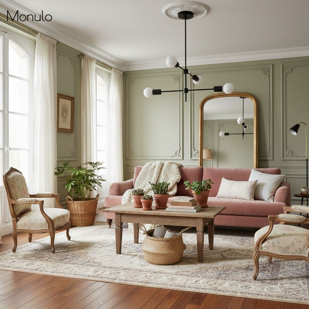 Lustră contemporană Mobilux Line cu glob și structură deschisă – iluminat decorativ cu înălțime reglabilă pentru hol | Souliia