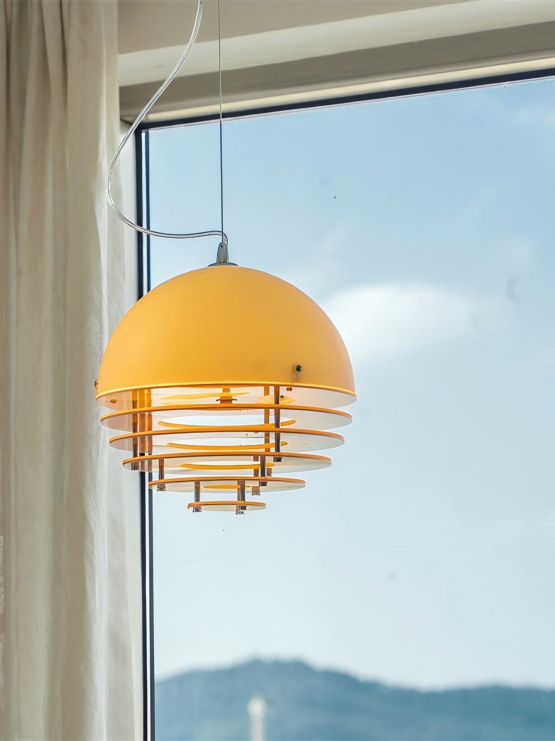 Sunset Pendelleuchte – Emotionale Stimmungsleuchte im Bauhaus-Design - AFTERGLOW S1 | Souliia