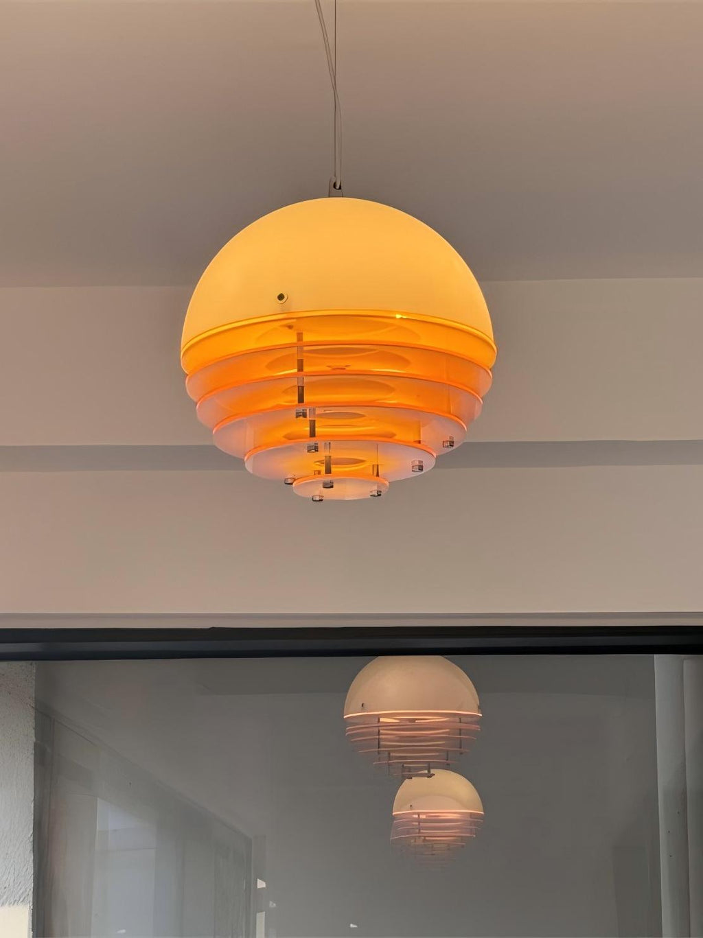 Sunset Pendelleuchte – Emotionale Stimmungsleuchte im Bauhaus-Design - AFTERGLOW S1 | Souliia