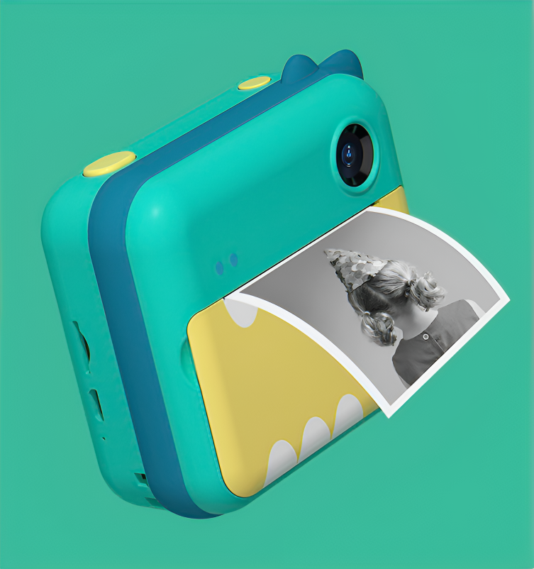 Kids’ Instant Print HD Camera — Simple Photo Capture & Printing