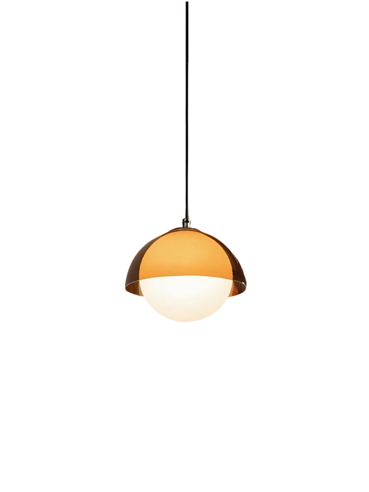 Sunset Afterglow Vintage Pendant Lamp Decorative Ambient Pendant Light for Bedroom and Reading Nook | Souliia