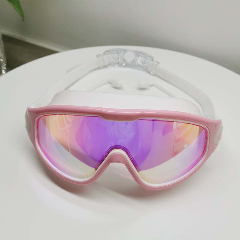 Wide View Anti-Fog Swim Goggles