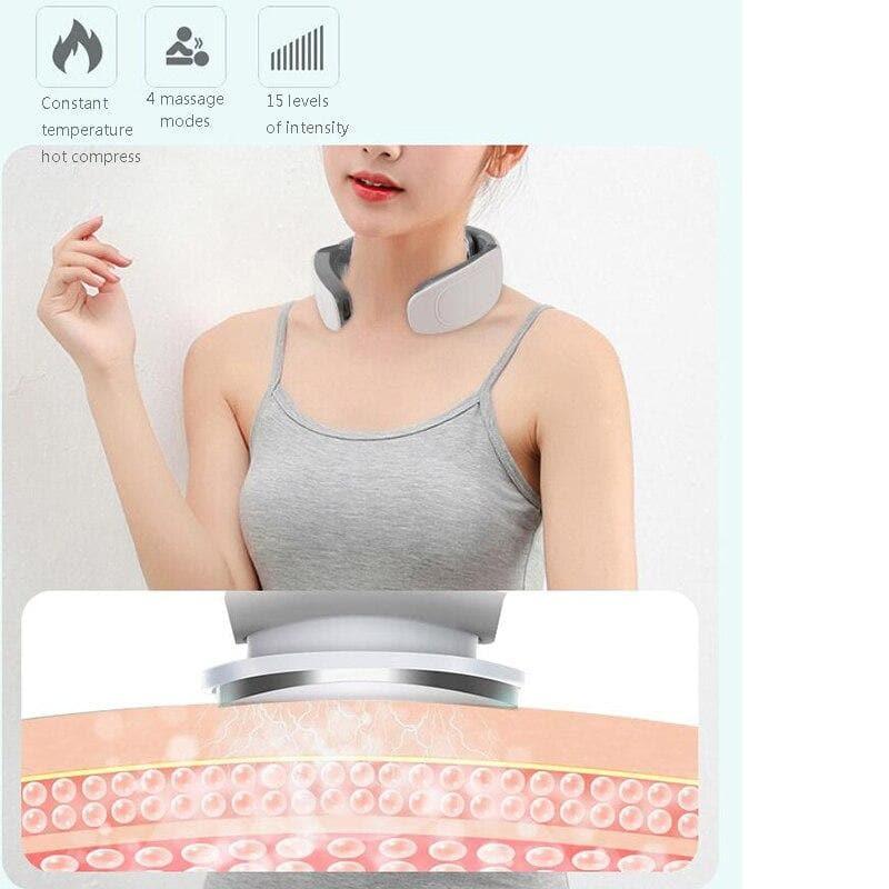 Verstelbare nekmassager - pulserende nekmassage met meerdere standen