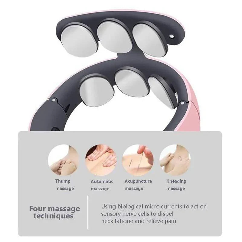 Verstelbare nekmassager - pulserende nekmassage met meerdere standen