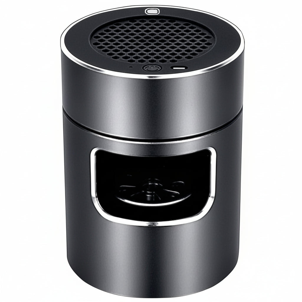 PureNova Compact Smokeless Ashtray — HEPA Filter & USB Ion Technology