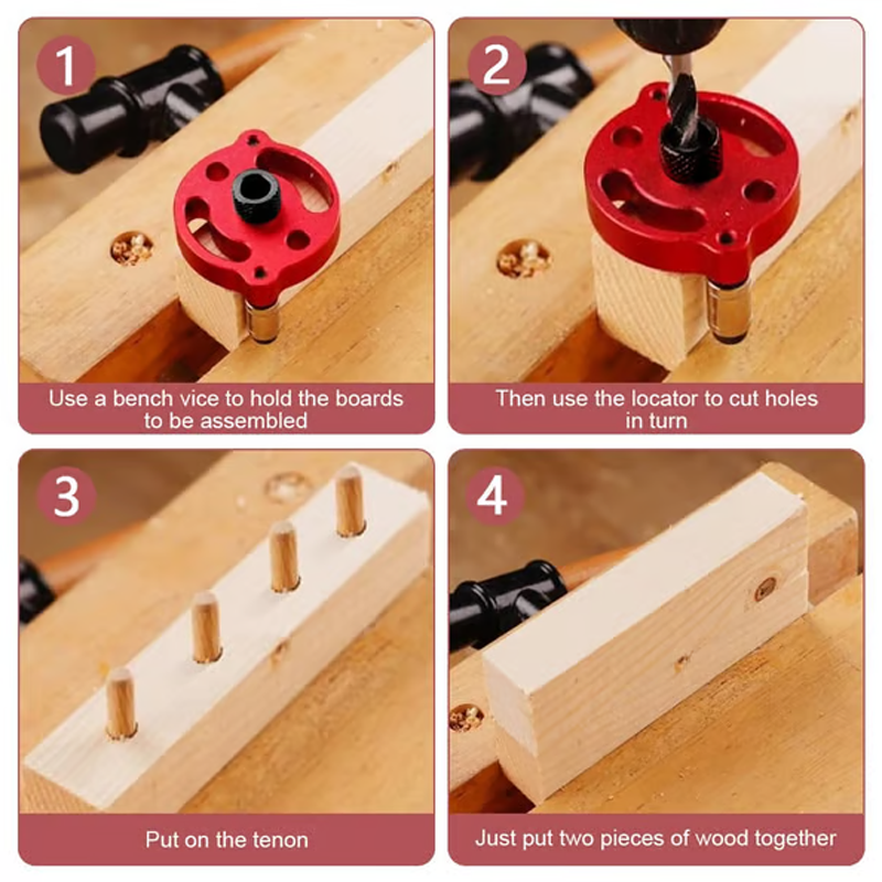 Self-Centering Doweling Jig Kit - Souliia