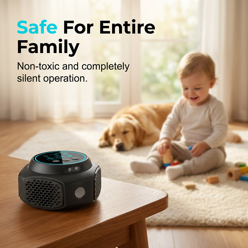Ultrasonic Pest Repeller with Touchscreen Display - Souliia