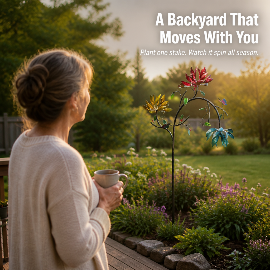 ViviWhirl — Catch Every Breeze and Watch Your Garden Come Alive - Souliia