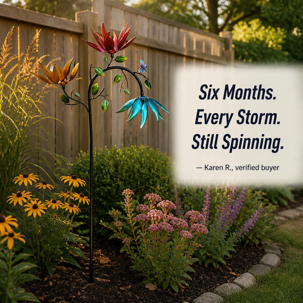 ViviWhirl — Catch Every Breeze and Watch Your Garden Come Alive - Souliia