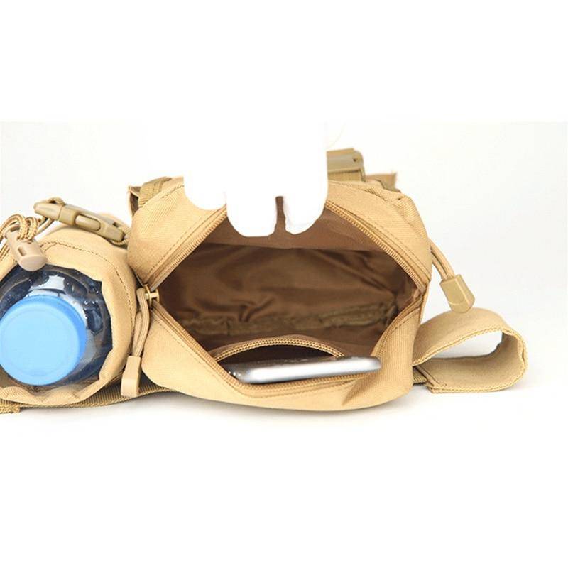 Pochette polyvalente pour téléphone et gourde tactique d’extérieur - Souliia