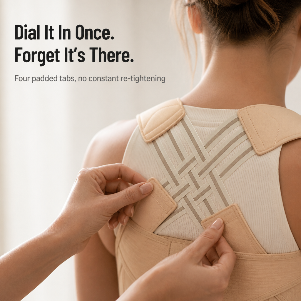 VertoLift — Sit and Stand Straighter Without the Armpit-Digging, Slipping Brace - Souliia