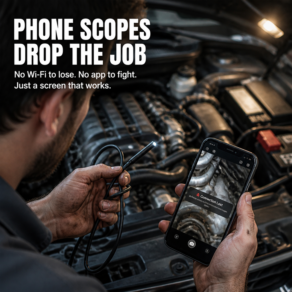 VisionProScope — Spot Engine Trouble Before You Pull A Single Bolt - Souliia
