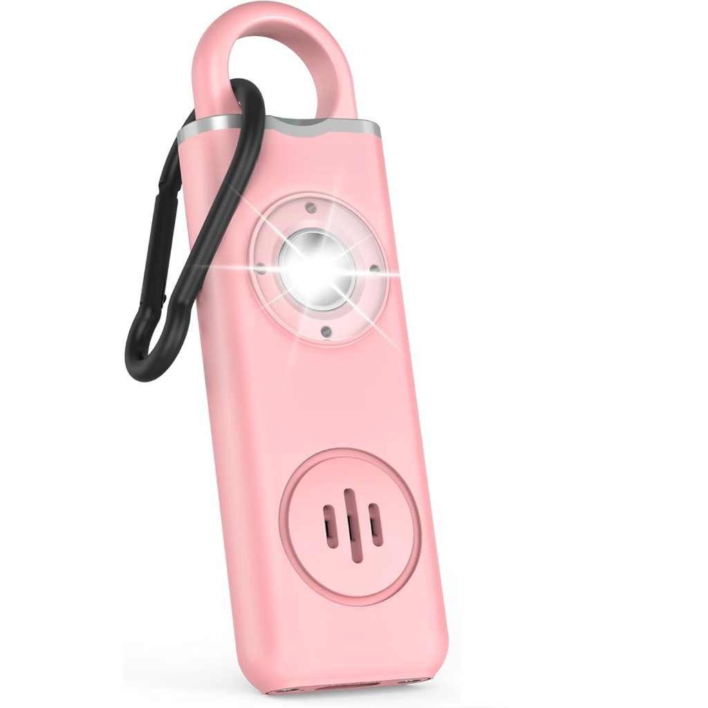 Dobíjecí bezpečnostní alarm na klíče – osobní alarm s hlasitostí 130 dB - Souliia